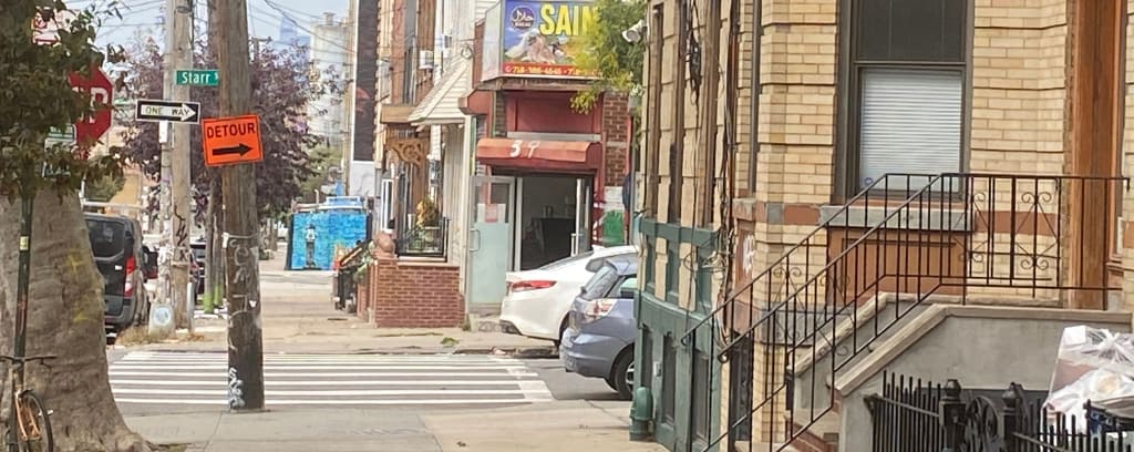 Photo of NYC residential buildings in Brooklyn