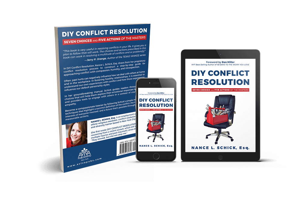 Photo of Nance L. Schick's DIY Conflict Resolution book